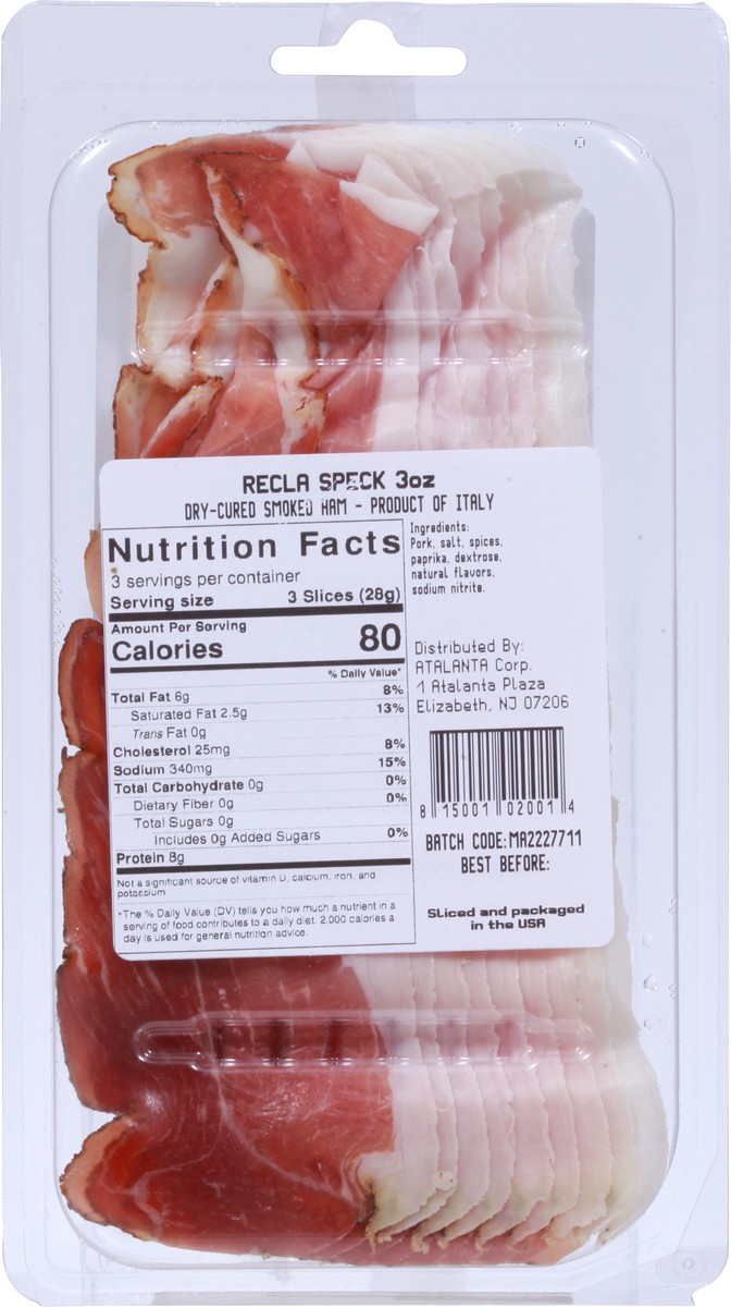 slide 7 of 11, Recla Dry-Cured & Lightly Smoked Ham 3 oz, 3 oz