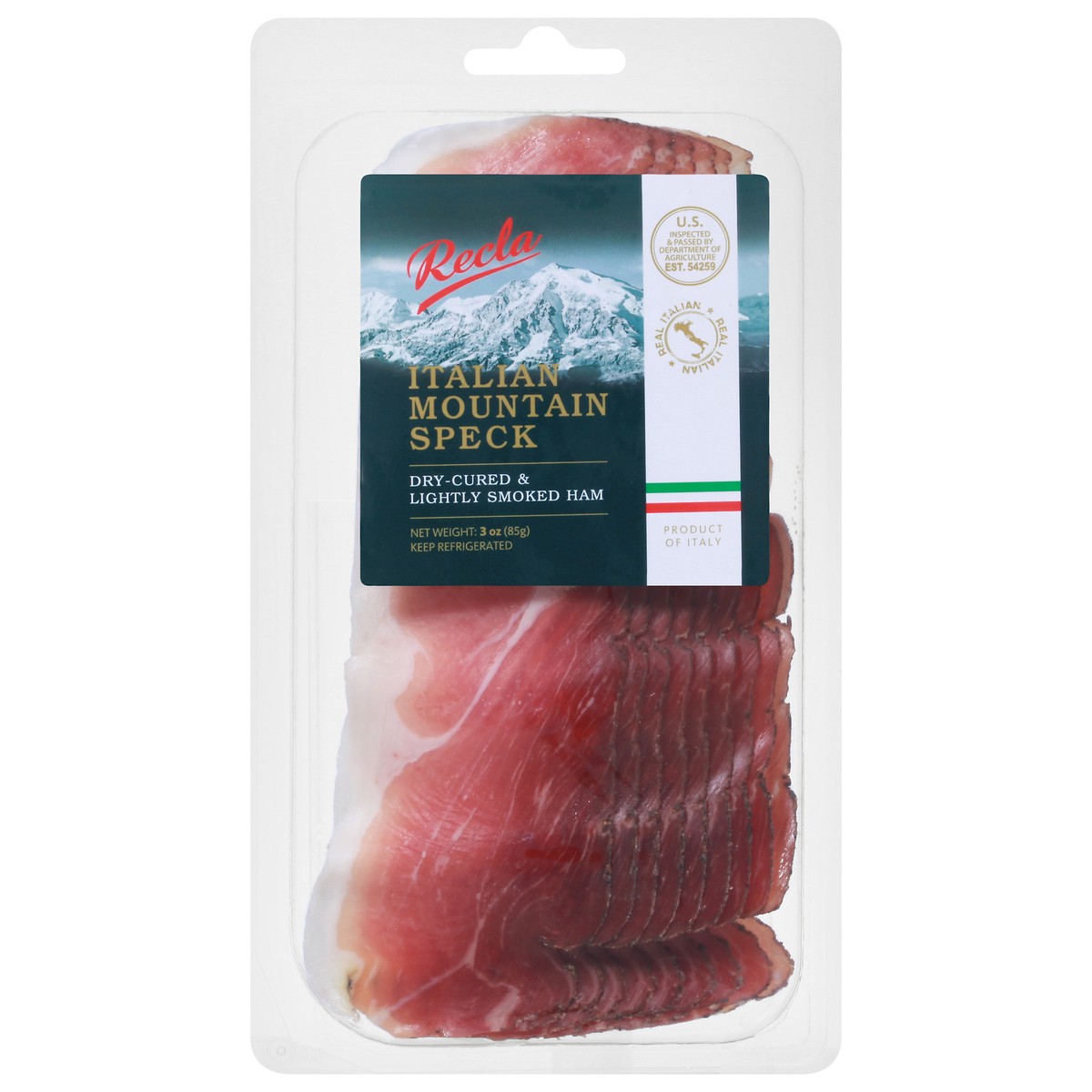 slide 6 of 11, Recla Dry-Cured & Lightly Smoked Ham 3 oz, 3 oz