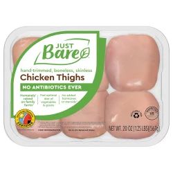 All Natural Fresh Chicken, Family Pack of Thighs