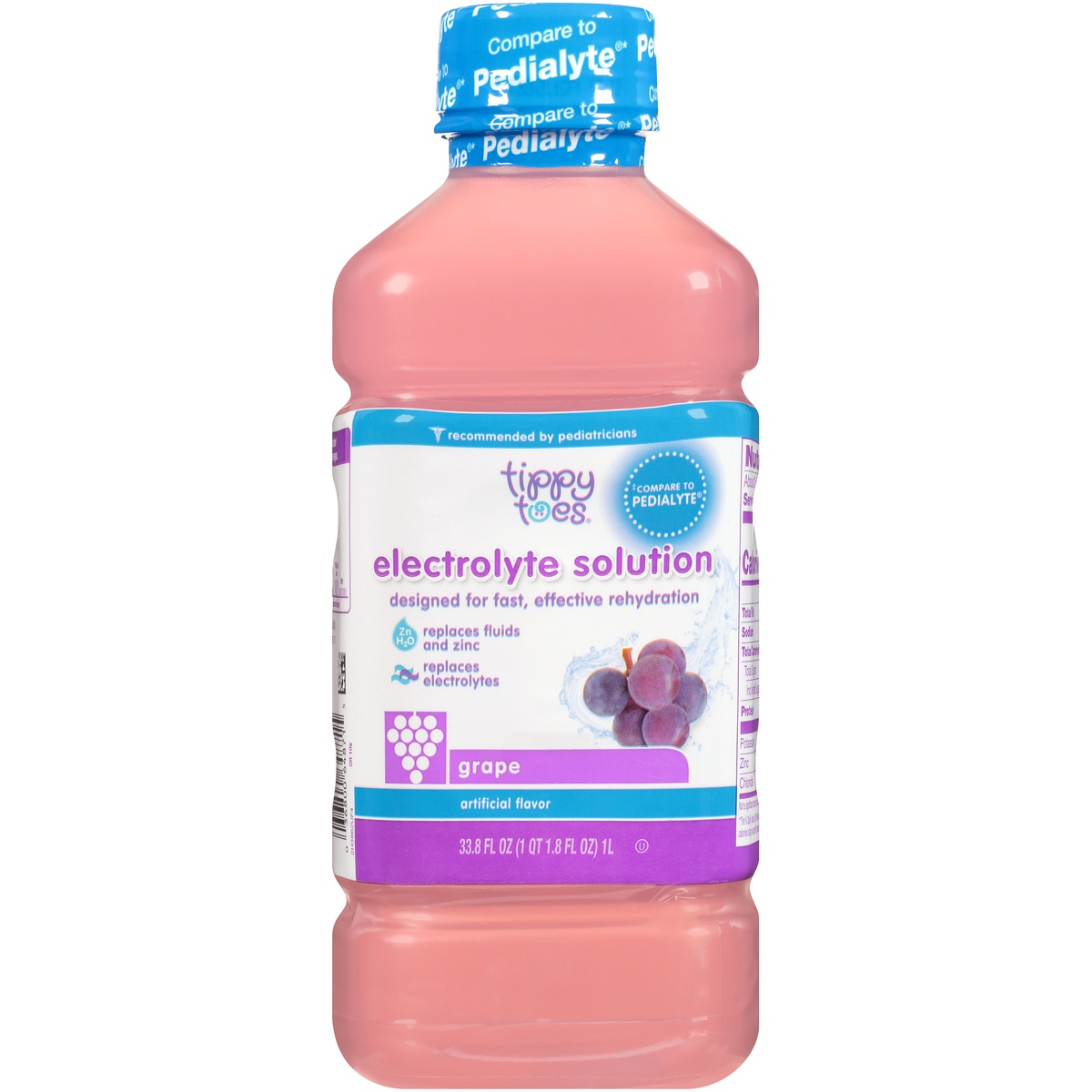 TopCare Pediatric Electrolyte Grape Flavor Oral Maintenance Solution 33