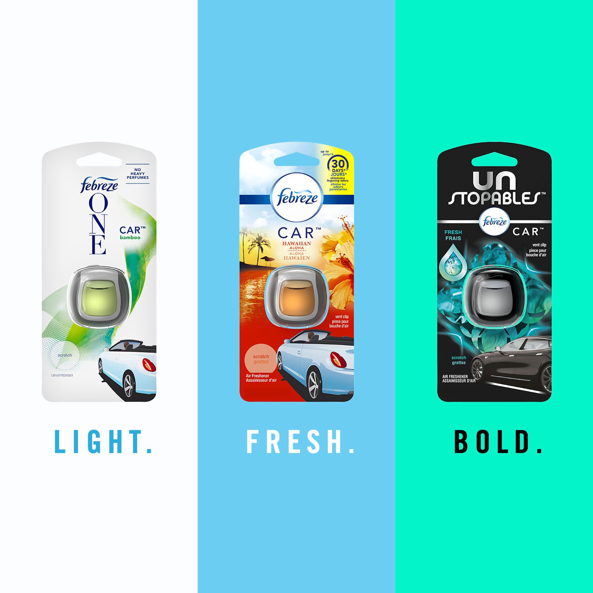 slide 5 of 5, Febreze Air Freshener 0.06 oz, 