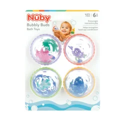 Nuby Bubble Buddies, 4 pk