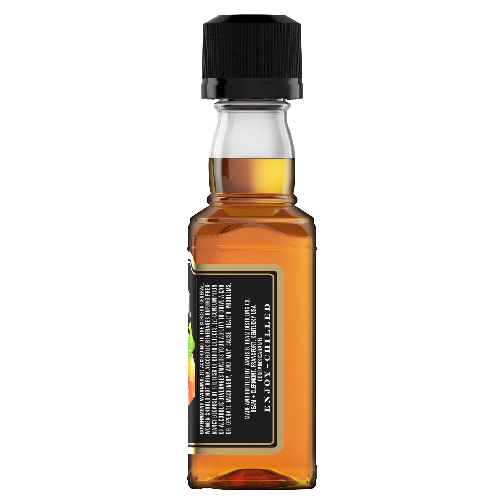 slide 3 of 4, Jim Beam Bourbon Peach, 50 ml