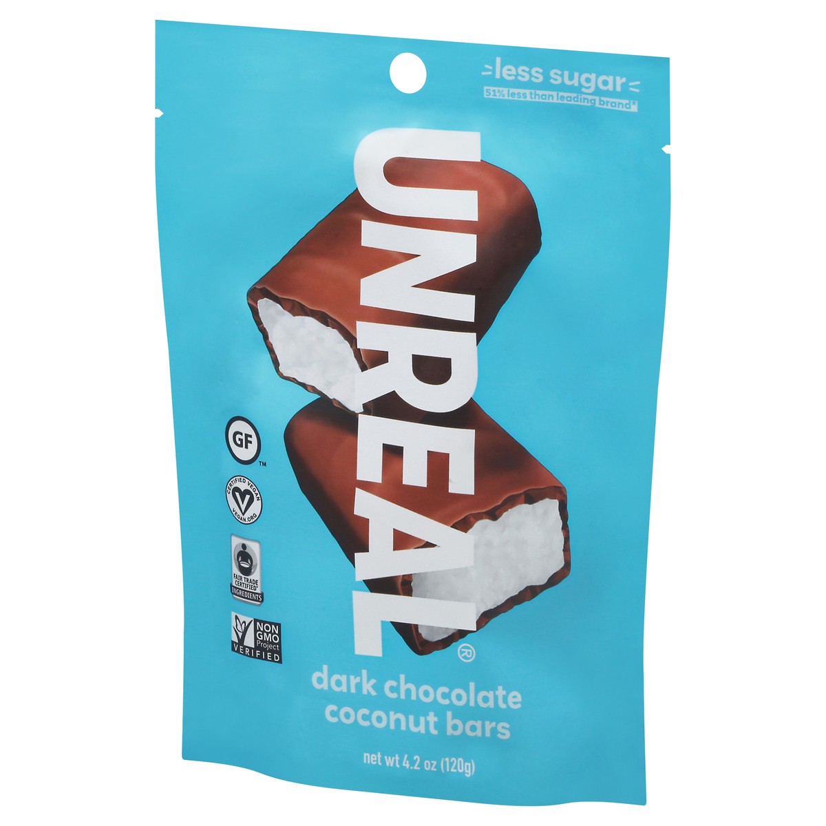 slide 7 of 9, Unreal Dark Chocolate Coconut Bars 4.2 oz, 4.2 oz