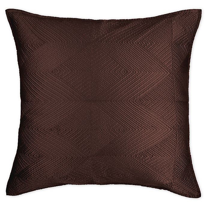 slide 1 of 1, Wamsutta Bliss European Pillow Sham - Coffee, 1 ct