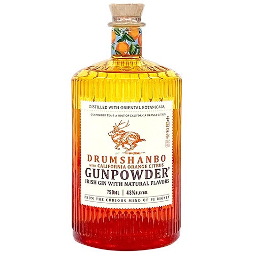 slide 1 of 1, Drumshanbo Gunpowder Irish Gin - Califorina Orange, 750 ml
