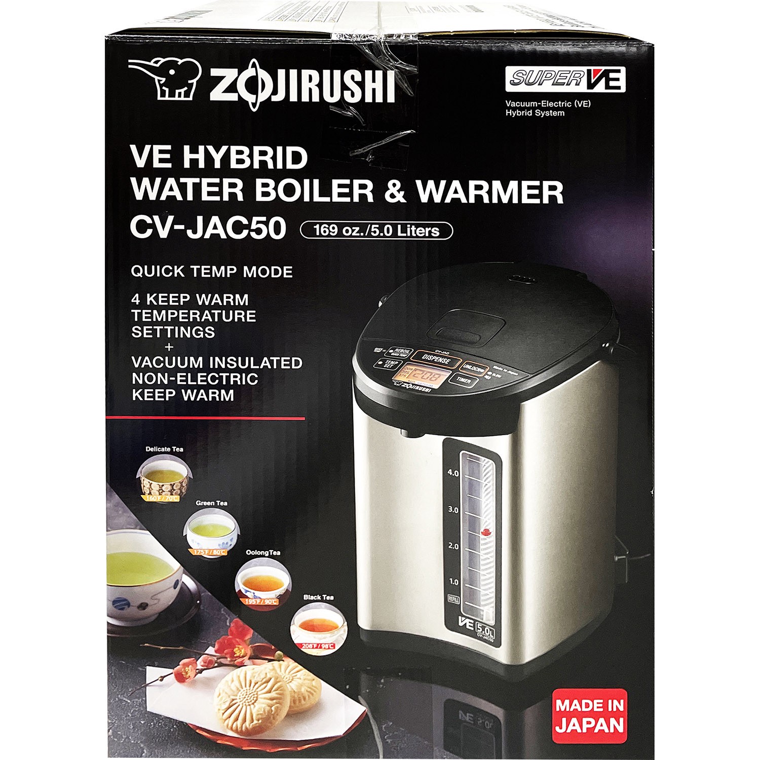 Zojirushi VE Hybrid Water Boiler