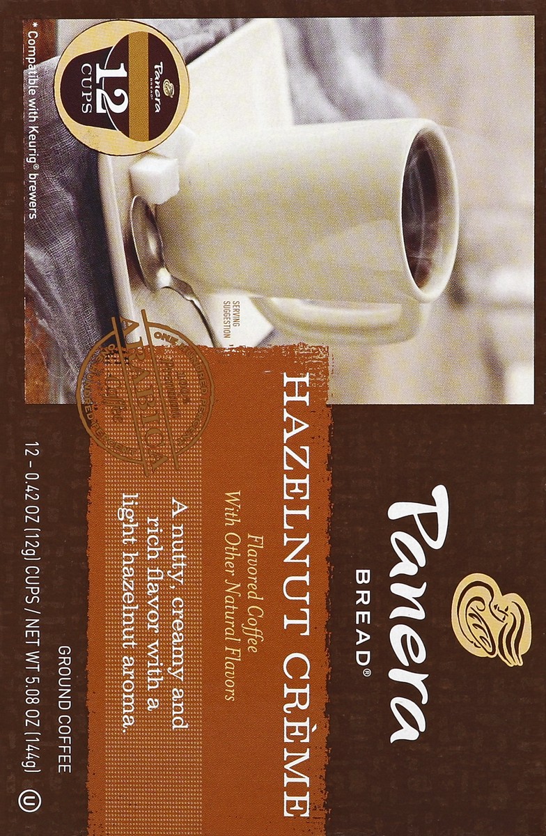slide 4 of 5, Panera Bread Single Serve Hazelnut Creme Coffee, 4.87 oz