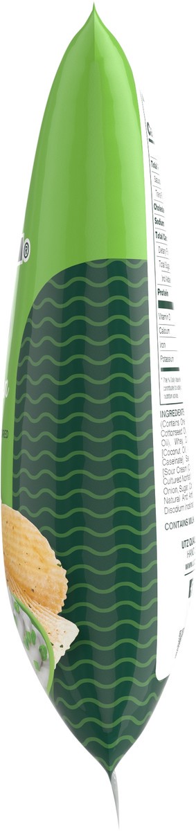 slide 7 of 7, Utz 2.75 oz Utz Ripples Sour Cream & Onion Potato Chips, 2.75 oz
