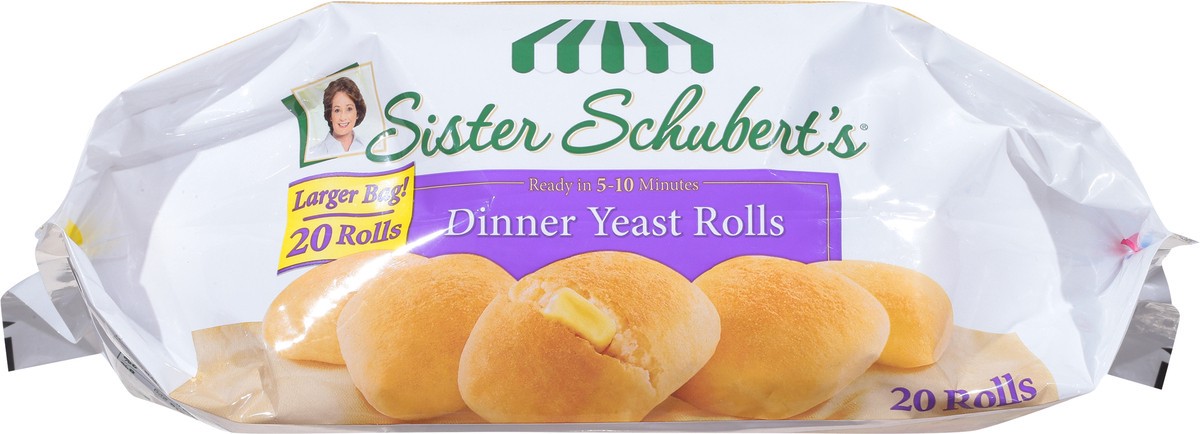 slide 4 of 9, Sister Schubert's Dinner Yeast Rolls 20 ea, 20 ct