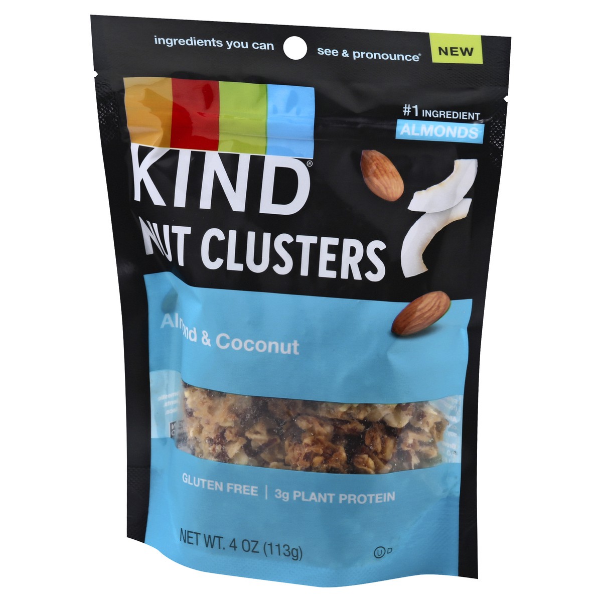 slide 3 of 9, KIND Almond & Coconut Nut Clusters, 4 oz