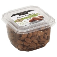 slide 1 of 1, Signature Select Nuts Almonds Whole Dry Roasted No Salt, 11 oz