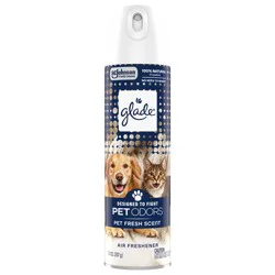 Glade Odor Fighting Soft Mist Air Freshener Room Spray, Pet Fresh, 7.3 oz