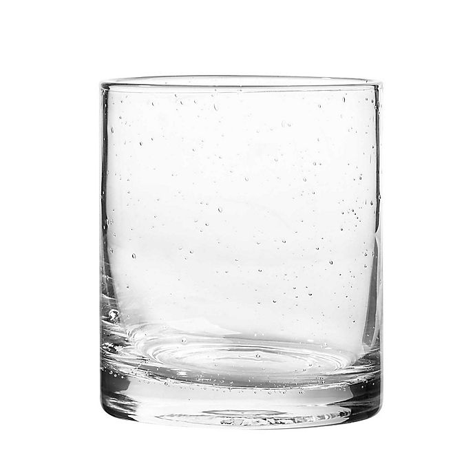 slide 2 of 2, Qualia Surf Bubble Double Old Fashioned Glasses, 4 ct