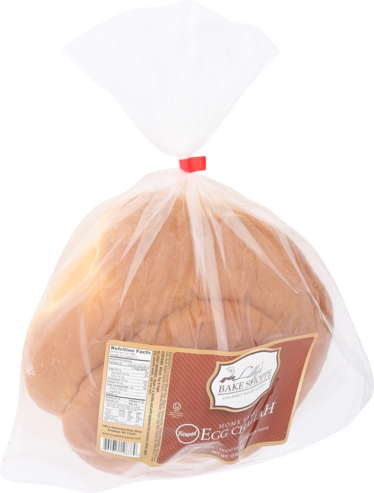 slide 1 of 1, Lilly's Baking Company Round Egg Challah, 15 oz