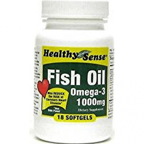 slide 1 of 1, Healthy Sense Fish Oil, 12 ct