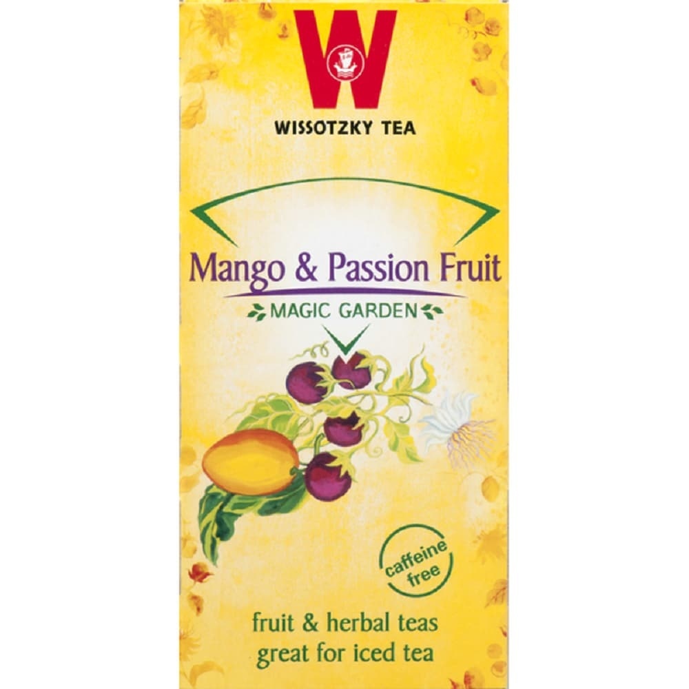 slide 1 of 5, Wissotzky Tea Magic Garden Herbal Tea Caffeine Free Mango & Passion Fruit, 20 ct