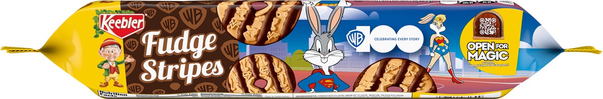 slide 2 of 7, Keebler Fudge Stripes Cookies 9.7 oz, 9.7 oz