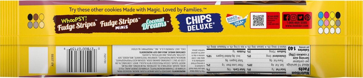 slide 3 of 7, Keebler Fudge Stripes Cookies 9.7 oz, 9.7 oz
