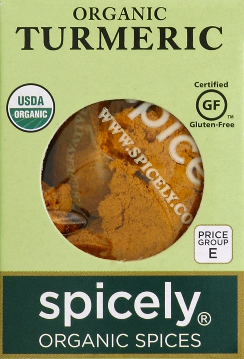 slide 4 of 4, Spicely Organic Spices Turmeric 0.45 oz, 0.45 oz