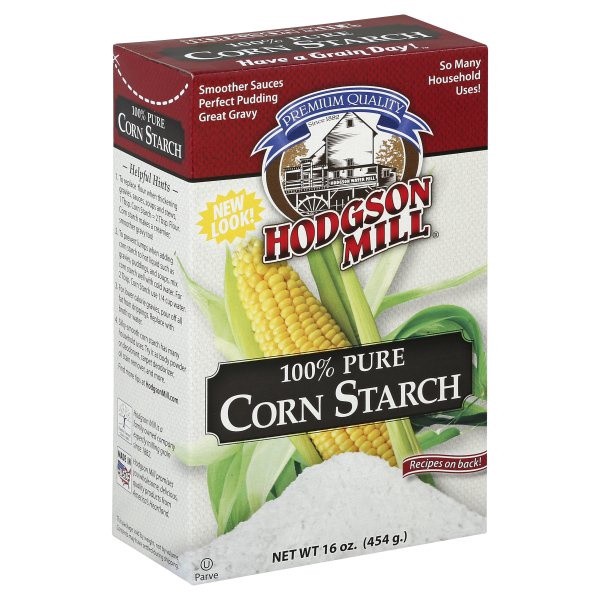 slide 1 of 4, Hodgson Mill 100% Pure Corn Starch, 16 oz