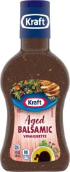 Kraft Aged Balsamic Vinaigrette Dressing, 14 fl. oz. Bottle