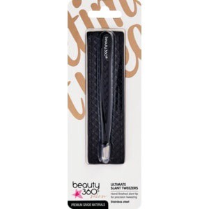 slide 1 of 1, Beauty 360 Ultimate Slant Tweezers, 1 ct