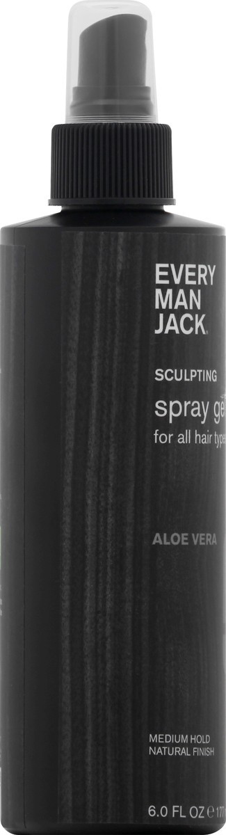 slide 9 of 9, Every Man Jack Spray Gel 6 oz, 6 oz