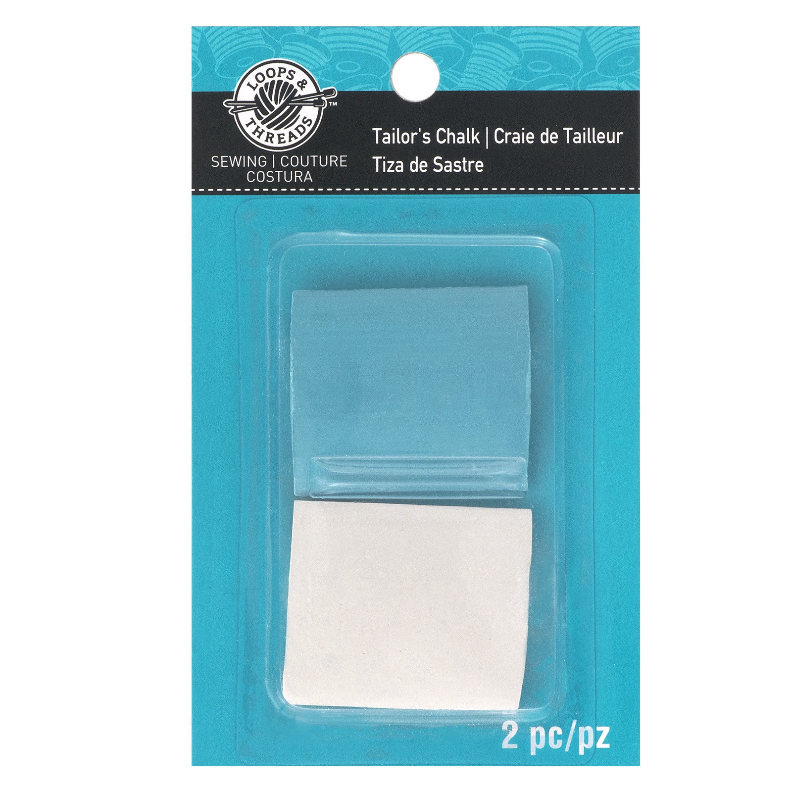 slide 2 of 3, Tailor's Chalk By Loops & Threads, 2 chalks