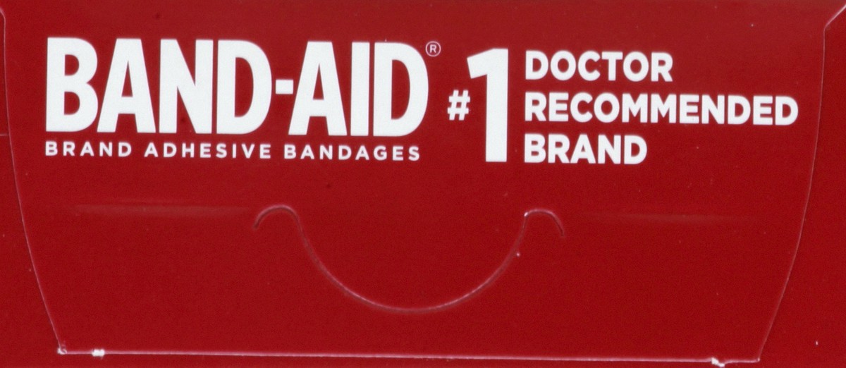 slide 6 of 9, BAND-AID Adhesive Bandages Featuring (Red), Wound Care Protection of Minor Cuts & Scrapes for All Ages, Help Support the Fight to End AIDS, Assorted Sizes, 20 ct, 20 ct