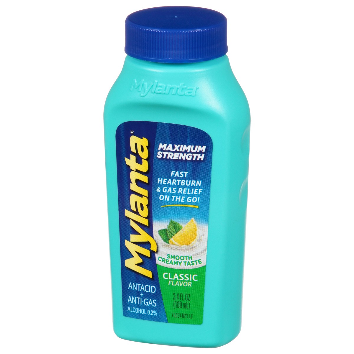 slide 6 of 12, Mylanta Maximum Strength Classic Flavor Antacid + Anti-Gas 3.4 oz, 3.4 oz
