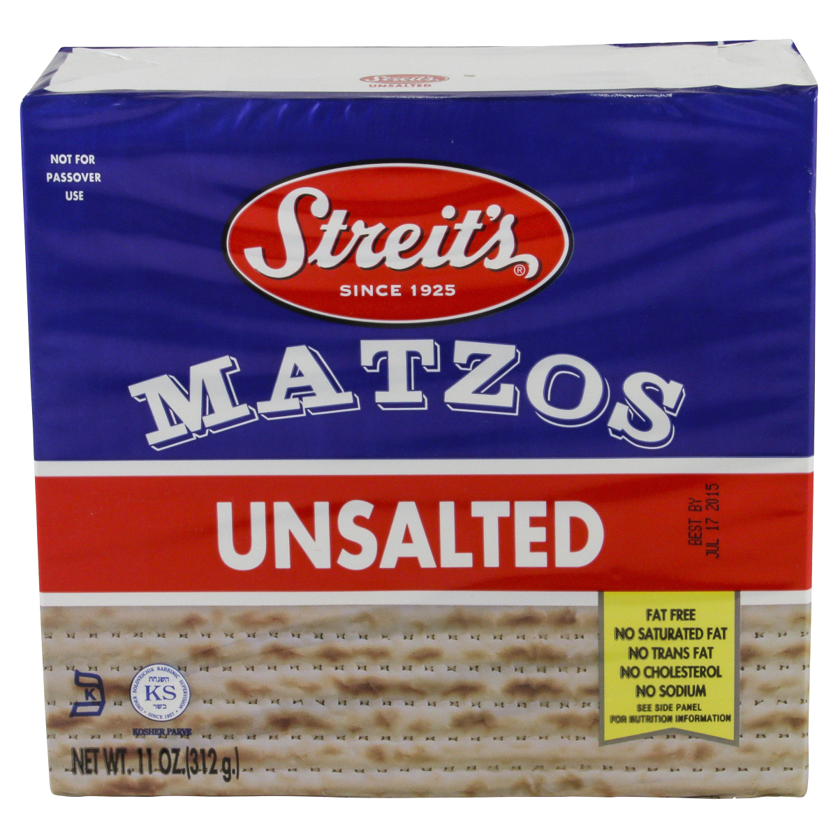 slide 1 of 6, Matzos 11 oz, 11 oz