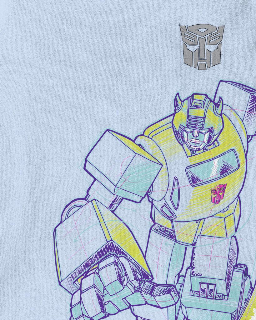 slide 2 of 2, Carter's Carters Kid Transformers Tee Blue 7, 1 ct
