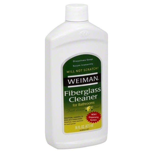 slide 1 of 1, Weiman Fiberglass Cleaner, 16 fl oz