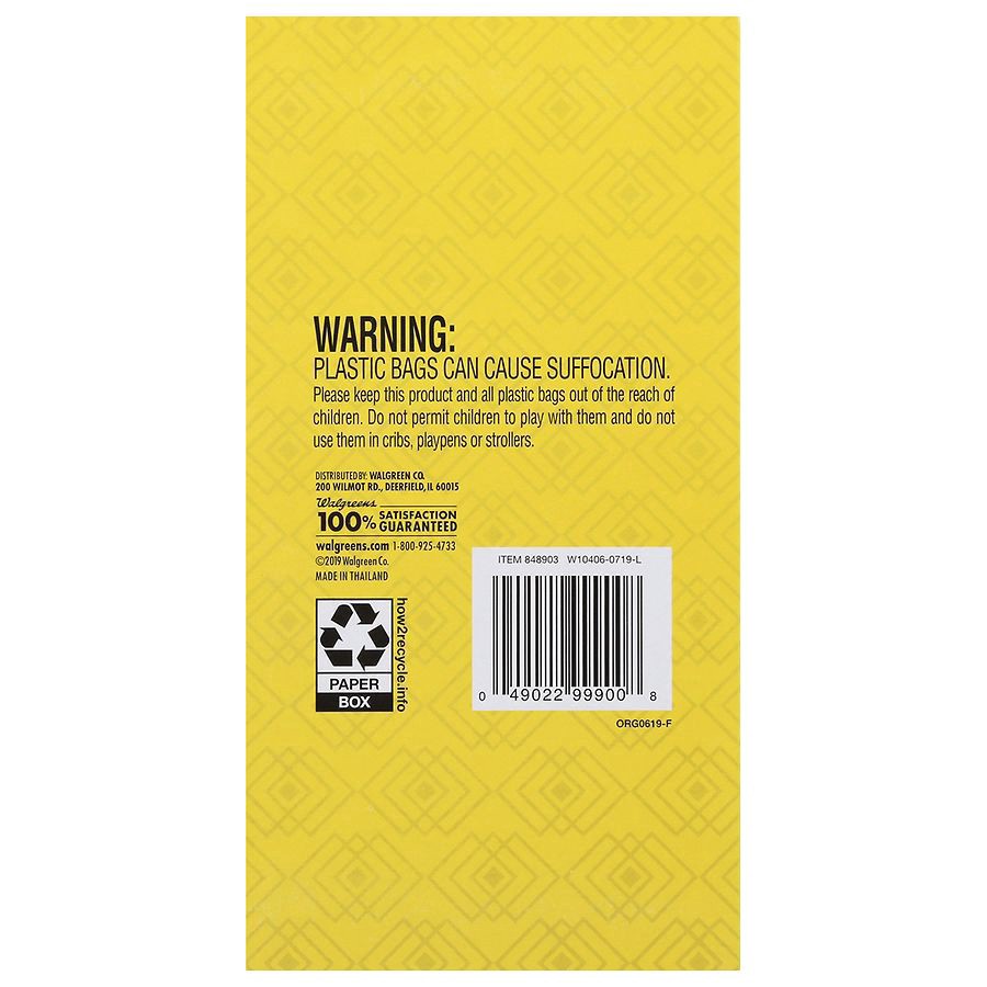 slide 2 of 2, Complete Home Drawstring Odor Black 13 Gallon, White, 100 ct