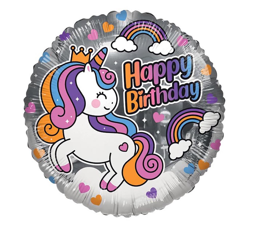 slide 1 of 1, Unicorn Day Helium Filled Balloon, 1 ct
