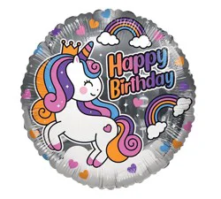 Unicorn Day Helium Filled Balloon