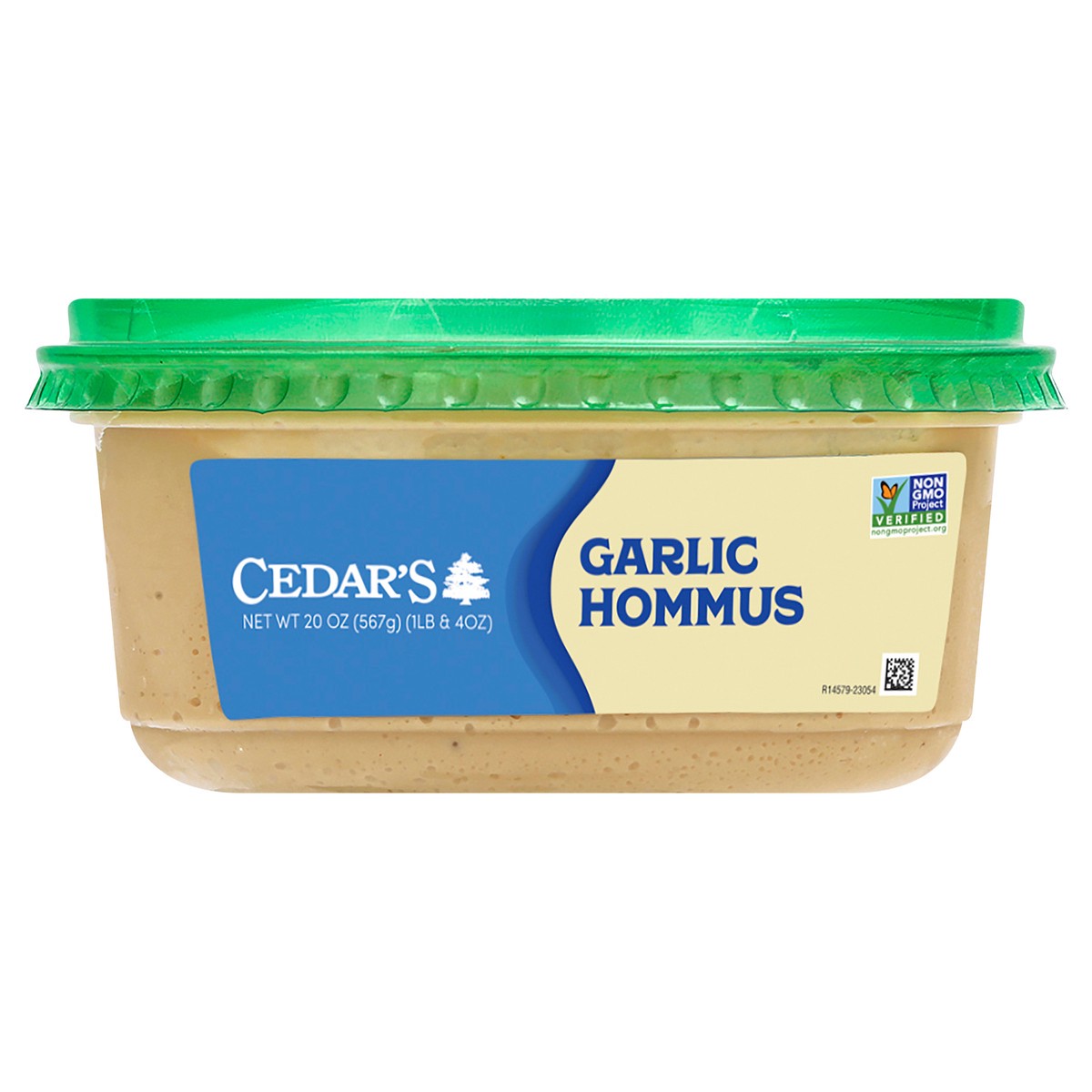 slide 1 of 4, Cedar's Foods Garlic Hommus, 20 oz