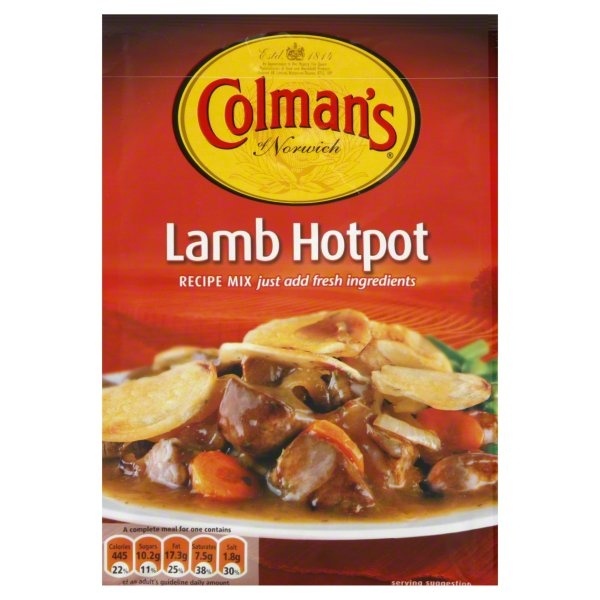 slide 1 of 1, Colman's Lamb Hotpot Seasoning Mix, 1.4 oz