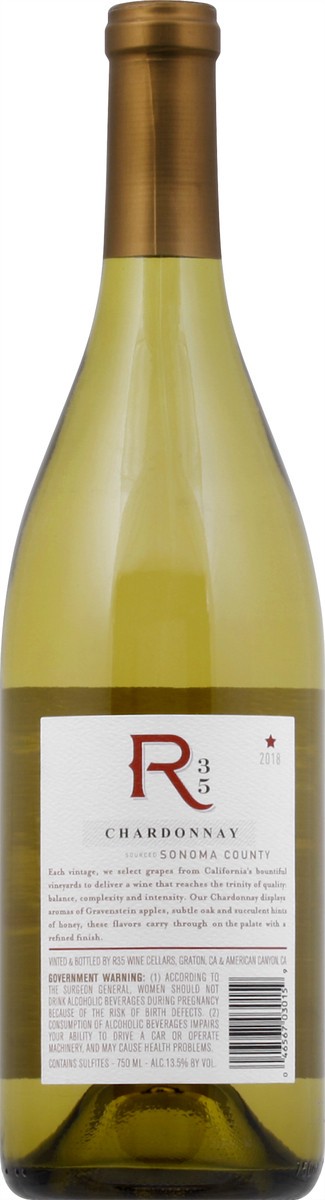 slide 8 of 10, R35 Cabernet Chardonnay, 750 ml