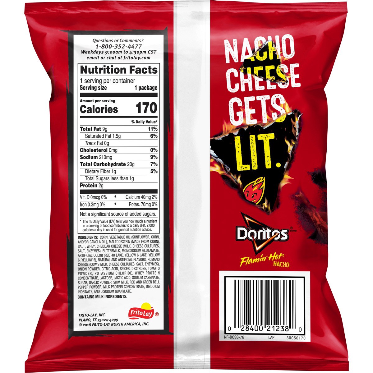 slide 3 of 7, Doritos Tortilla Chips, 1.12 oz