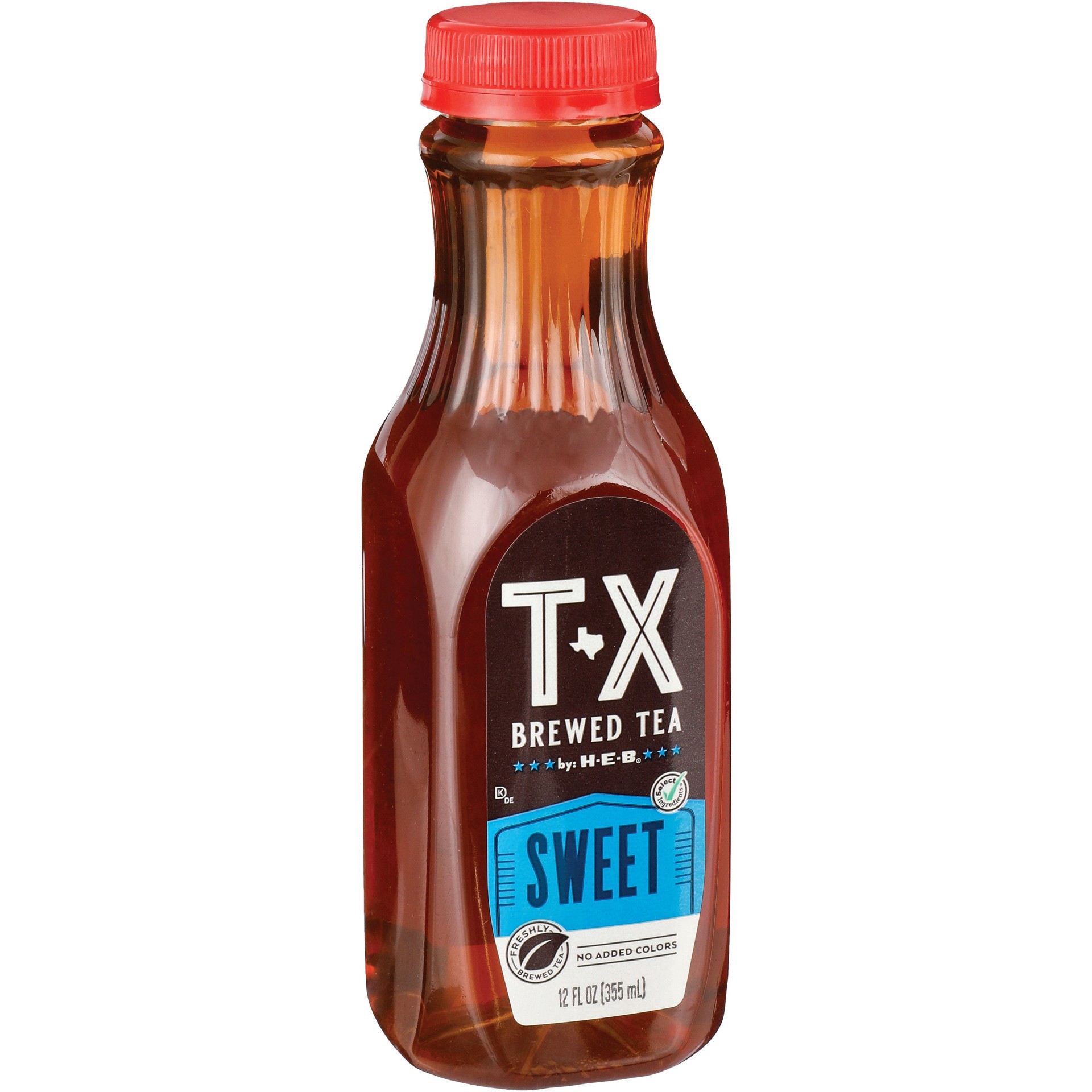 slide 1 of 1, H-E-B TX Brewed Sweet Iced Tea, 12 oz