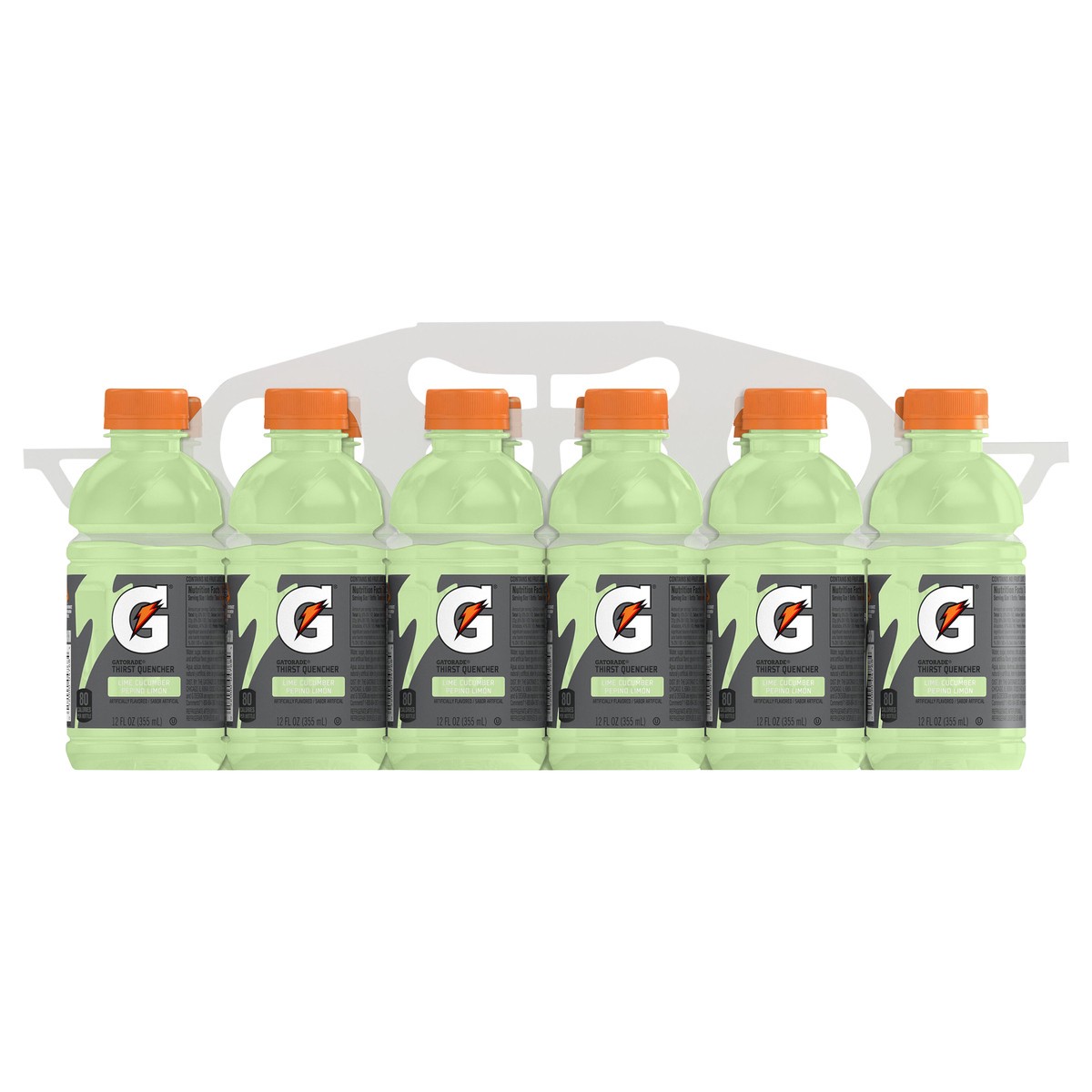 slide 1 of 3, Gatorade Green Lime Cucumber Sports Drink Multipack Bottles, 12 ct