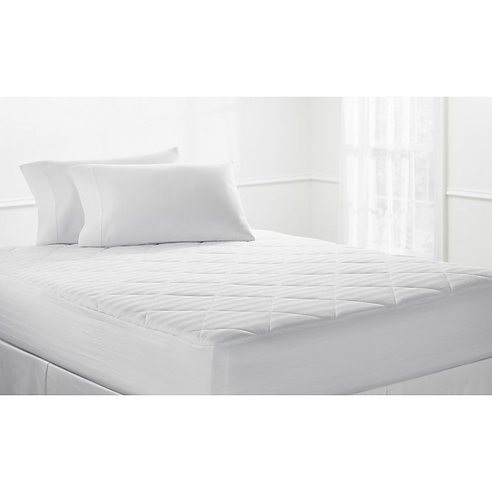 slide 1 of 2, Therapedic 400-Thread-Count Cotton Full Mattress Pad, 1 ct