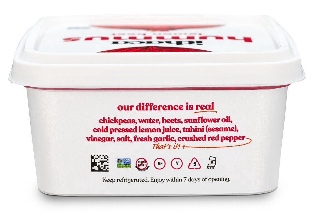 slide 2 of 6, Ithacus Hummus Ithaca Lemon Beet Hummus, 10 oz
