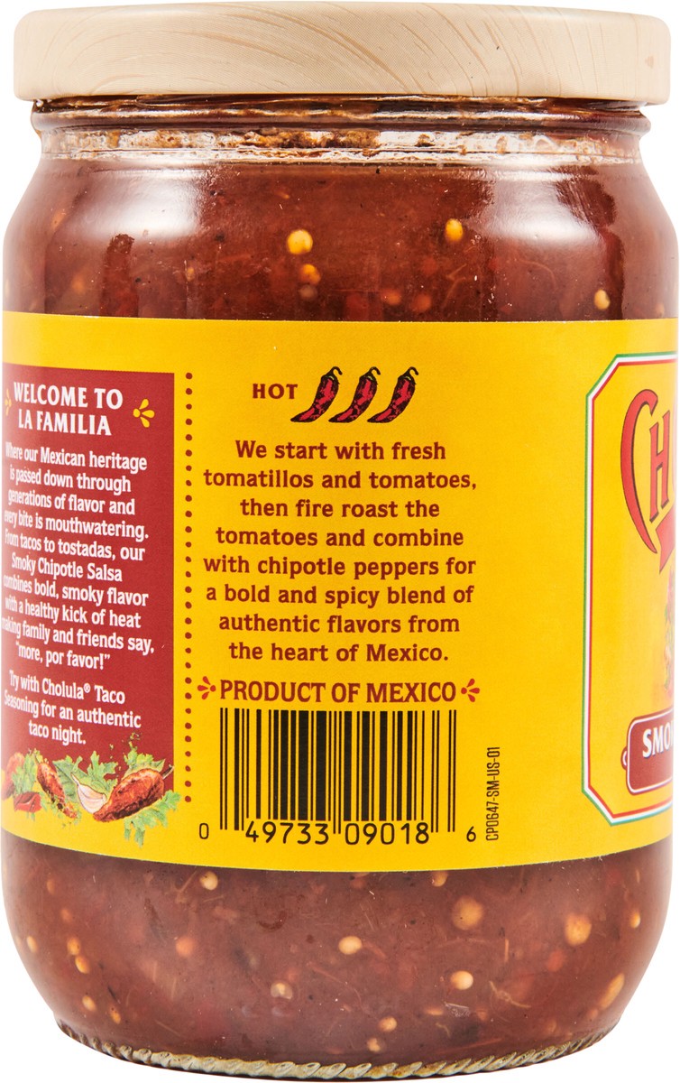 slide 10 of 13, Cholula Salsa Hot - Smoky Chipotle, 12 oz, 1 ct