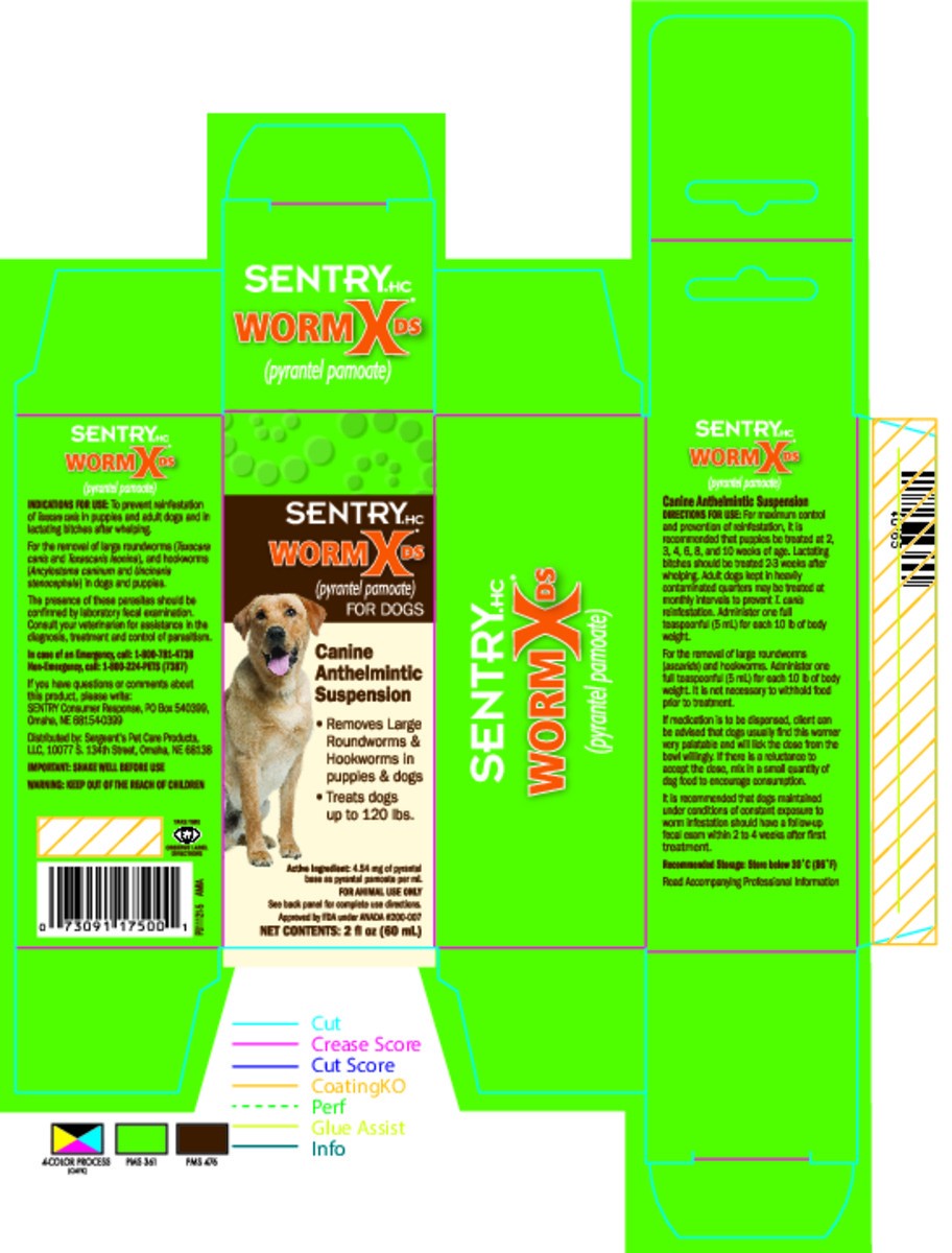 slide 7 of 7, Sentry WormX DS Liquid Wormer Dog 2OZ, 2 fl oz