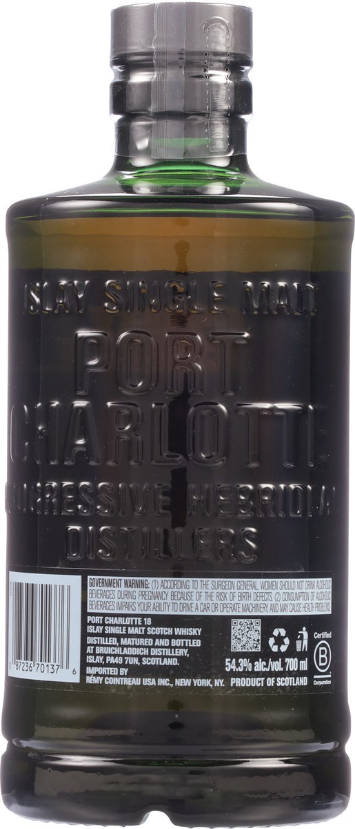 slide 10 of 12, Bruichladdich Port Charlotte Islay Single Malt Scotch Whisky 700 ml, 700 ml