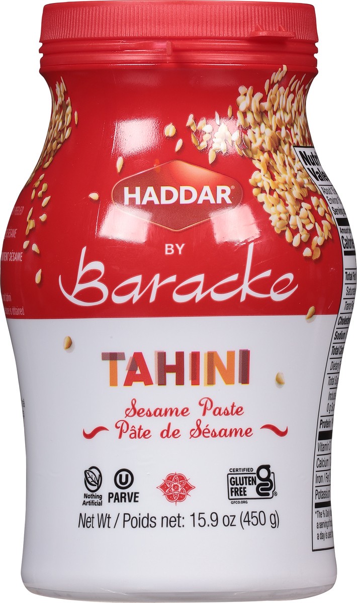 slide 6 of 9, Haddar Baracke Tahini Sesame Paste 15.9 oz, 15.9 oz