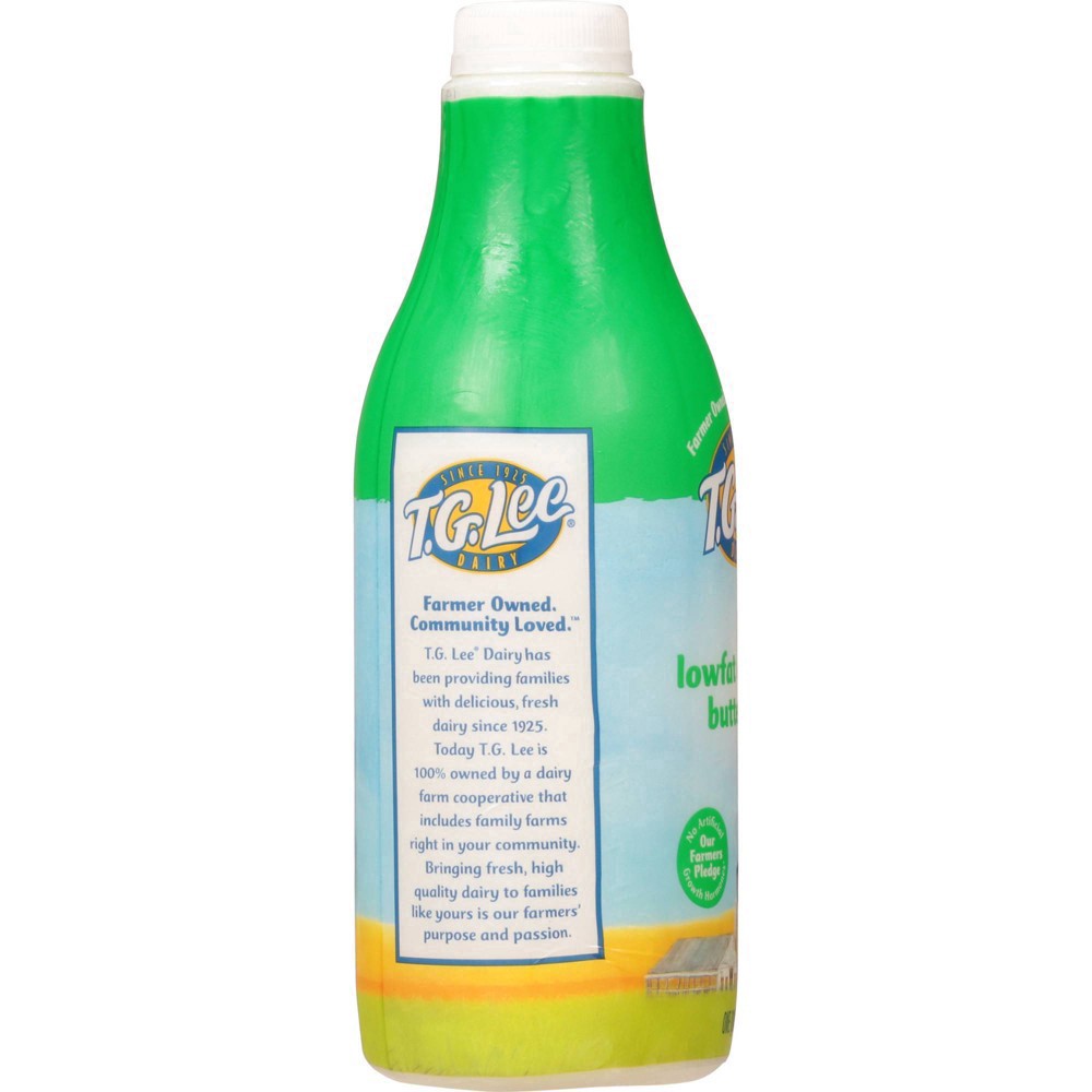 slide 2 of 9, TG LEE T.G. Lee Dairy Lowfat Cultured Buttermilk, Quart - 1 Bottle, 1 qt